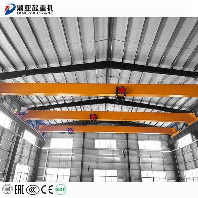Dy Workshop Hoist Double Beam 10ton Overhead Bridge Crane Turkey