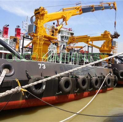 4t30m Marine Cargo Crane Telescopic Boom Ship Deck Crane