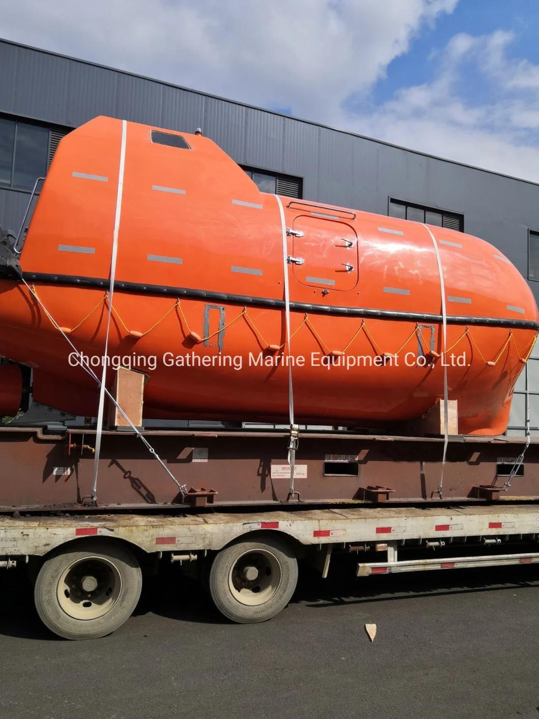 50 Kn-170 Kn Solas Gravity Luffing Arm Type Davit for Enclosed Lifeboat