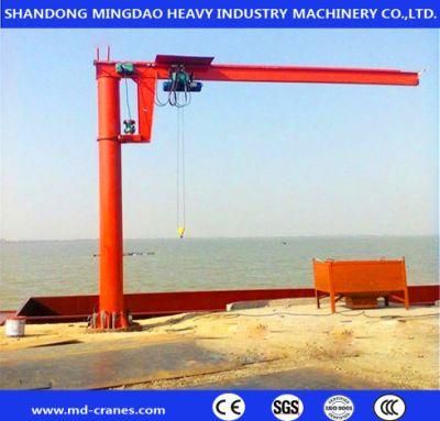 Standard Quality Mingdao 1000kg Fixed Column Jib Crane Price