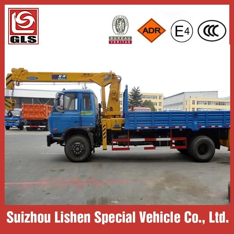 Dongfeng 4X2 Truck with 10ton Telescopic Boom Crane