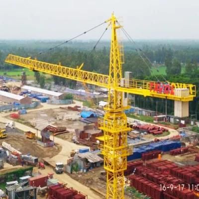 18 Ton 70m Self Erecting Hammer Head Tower Crane