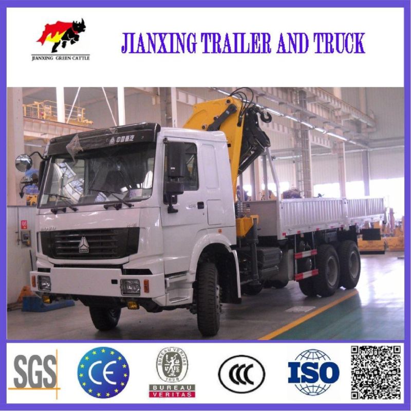 Xcmc 12-Ton Straight Boom Crane with HOWO 6X4 Chassis, High-Quality 20-Ton Truck-Mounted Crane Truck