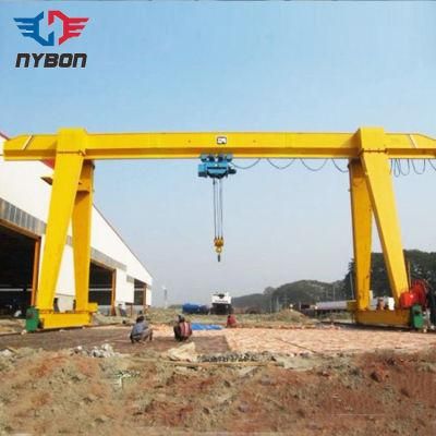 Mh Model Electric Hoist Single Girder Gantry Crane 10 Ton