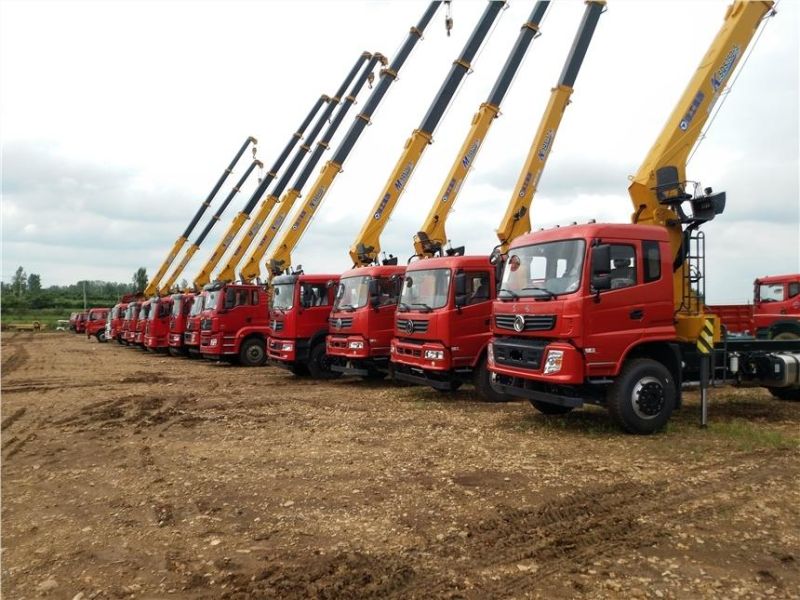 Telescopic 10t Lifting Truck Mounted Cranes