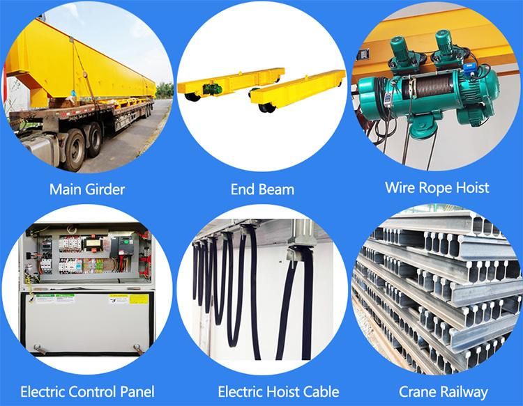 Dy China Best Quality 10ton 20ton 30ton Electric Gantry Crane Supplier