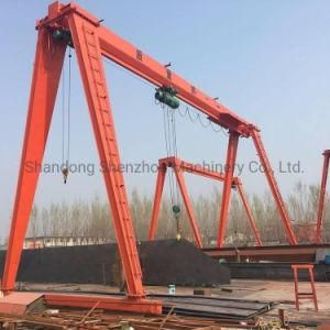 Colorful Goliath Crane Single Girder with Hoist 20ton