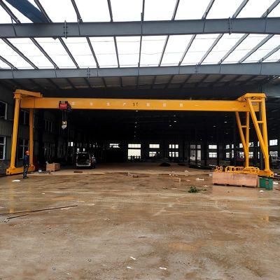 A4&A5 High Quality Wireless Remote Control Single Beam Gantry Crane 5t for Sale