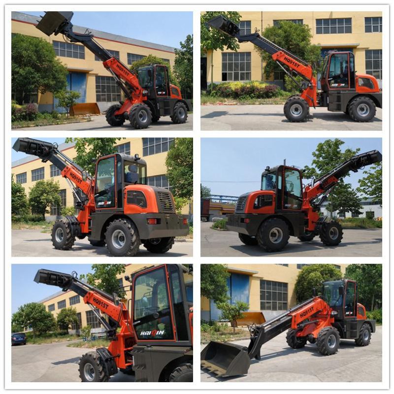 Made in China 1.5 Ton Telescopic Loader with CE, ISO, SGS