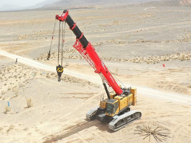 China New Hydraulic Crawler Crane Sca1350A for Construction Works Crawler Crane