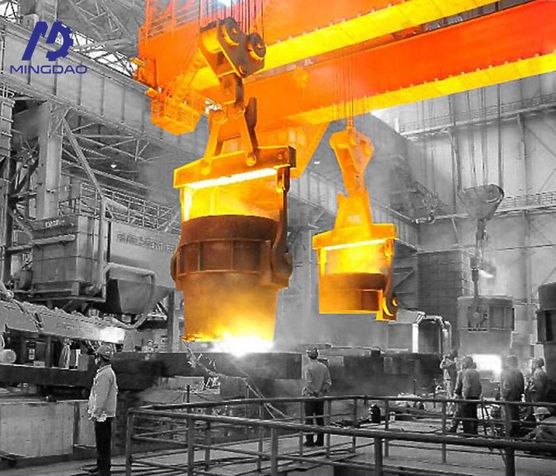 Steel Factory Used Metullurgy Casting Heat Proof 5t 10t 15t 20t Double Girder Overhead Crane