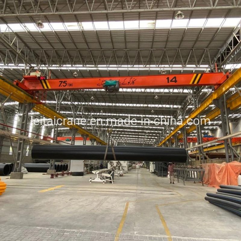 European Single Beam Overhead Bridge Crane with electric Winch