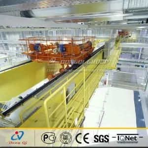 Lh Double Beam Bridge Indoor Crane 10 Ton with Electric Hoist