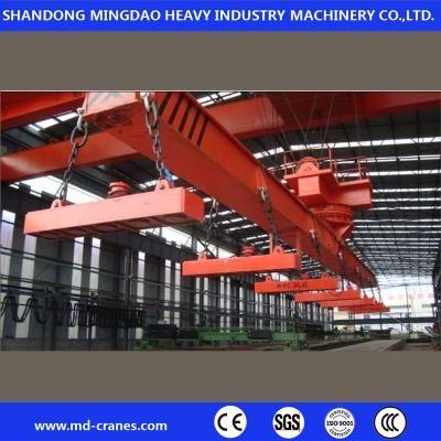 30ton Electromagnetic Overhead Crane with Carriage Beam
