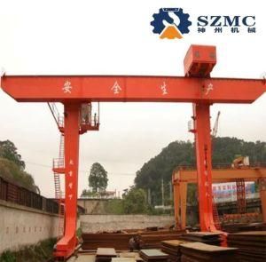 Customized Mdg Single Girder Electric Hoist Gantry Crane Railway