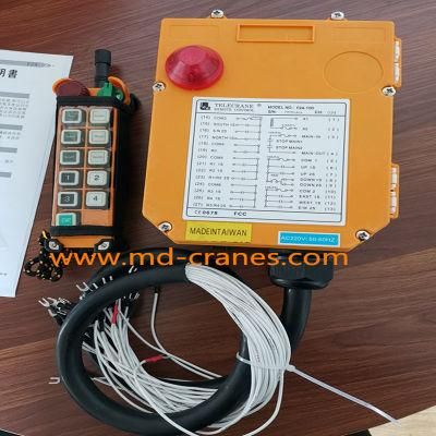 Double Speed Control F24-10d Wireless Radio Remote Control for Double Speed Overhead Crane