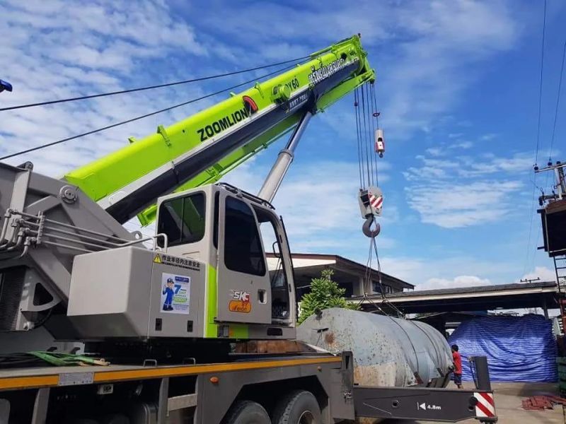 Hoisting Machinery Zoomlion Qy55D531.2r 55 Ton Right Hand Drive Truck Crane