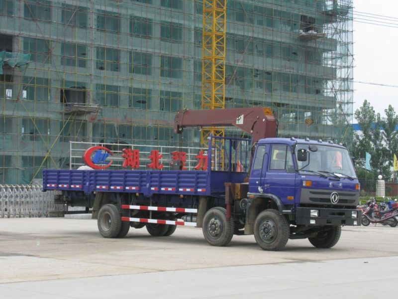 China Flatbed Truck with Crane 4 Ton 5 Ton 6 Ton 8 Ton 10 Ton 12 Ton 16 Ton Truck Mounted Crane Hiab Palfinger Telescopic Boom Knuckle Boom Mini Crane Truck