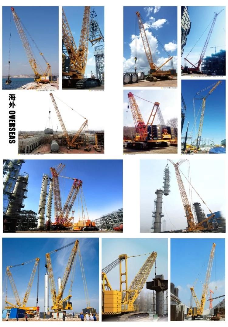 Hydraulic Lifting Hoisting Equipment Crawler Crane XCMG 25 Ton 55 Ton 75 Ton 130 Ton Mobile Crawler Crane Price (more models for sale)