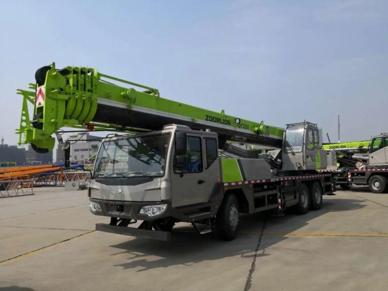 New Lifting Machinery Zoomlion 25ton 50t 70 Ton Telescopic Boom Hydraulic Mobile Truck Crane Qy25V552