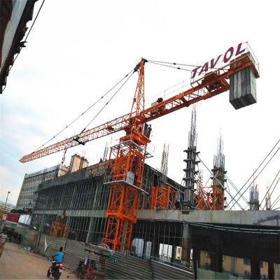 China Cheap Grue a Tour 5ton Topkit Tower Crane Qtz63 5610 Tower Crane