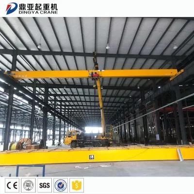 Dy Factory Electric Single Beam Overhead Bridge Crane 20ton