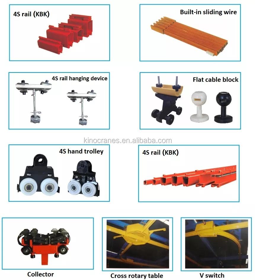 Suspension Monorail with Track Switches with 90° Curve