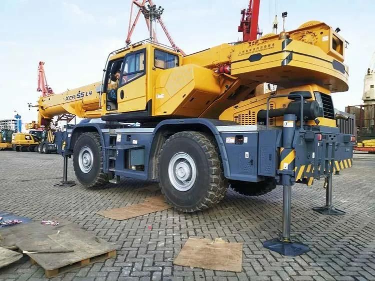 55ton 4 Wheels Rough Terrain Crane Xcr55L4 with Good Performance