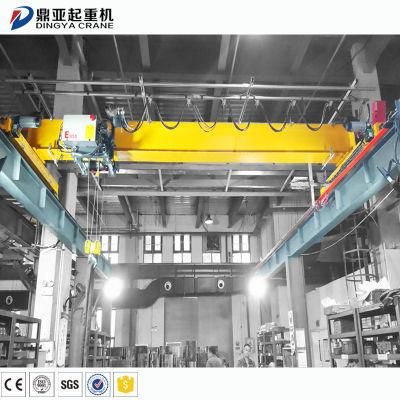 Dy Factory Electric Double Girder 5 Ton Bridge Crane Overhead