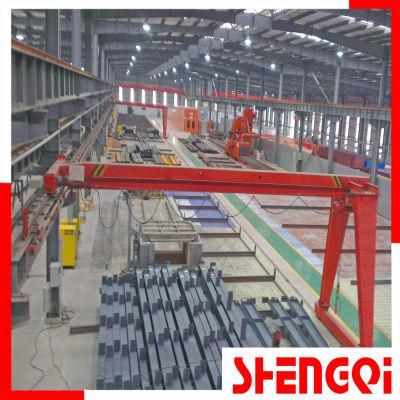 Semi Gantry Crane, Single Girder Medium Duty Crane