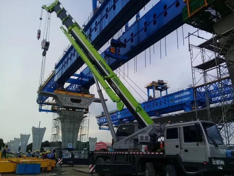 Hoisting Machinery Zoomlion Qy55D531.2r 55 Ton Right Hand Drive Truck Crane