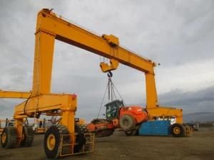 Single Beam Rubber Tyred Gantry Crane