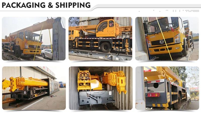 Improved-Type Spacious Cab Hydraulic Truck Mounted Cranes Construction Crane Mini