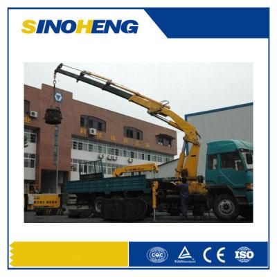 12 Ton HOWO Folding Boom Truck Mounted Crane for Sale