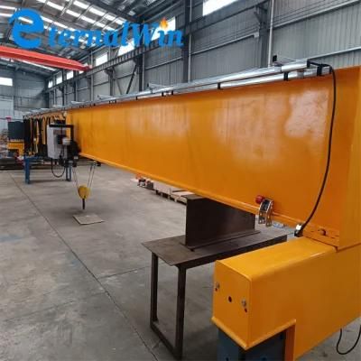 Overhead Crane 2 Ton 5 Ton 10 Ton Single Girder Bridge Crane with Electric Hoist
