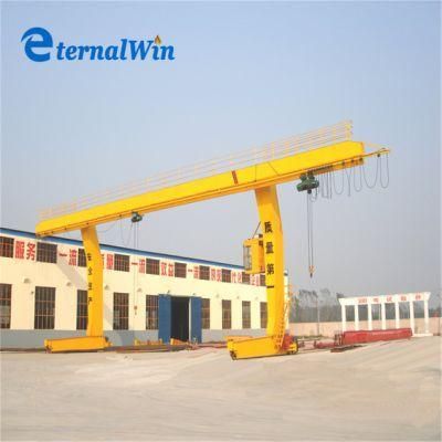 L Type Single Girder Gantry Crane with Electric Hoist