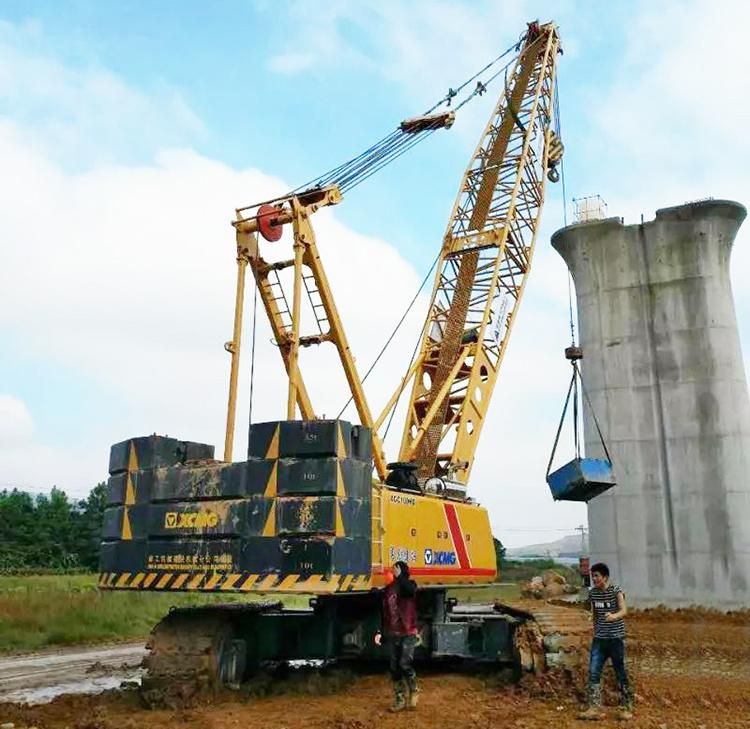 XCMG Official Xgc100 100 Ton Telescopic Crawler Crane