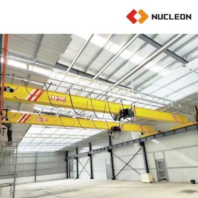 European High Quality Single Girder Modular Overhead Crane for Steel Fabrication Maintenance Facilities