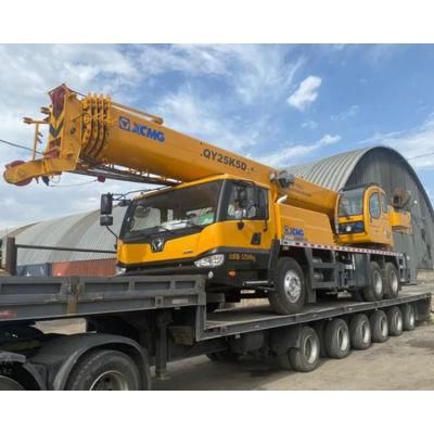 Hot Sale Truck Crane 25ton Mobile Truck Crane Qy25K5l with 5 Section Arm