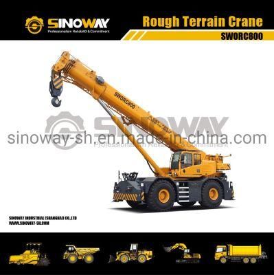 off Road Crane, 80 Ton 4X4 Rough Terrain Crane