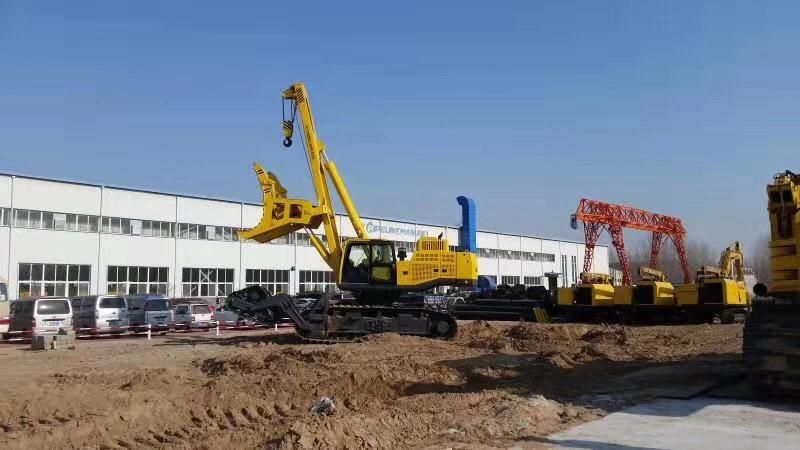 All Hydraulic Paywelder Welding Tractor with Loading Crane Pipeline Construction Project