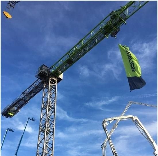 China Zoomlion 6 Ton Flat-Top Tower Crane