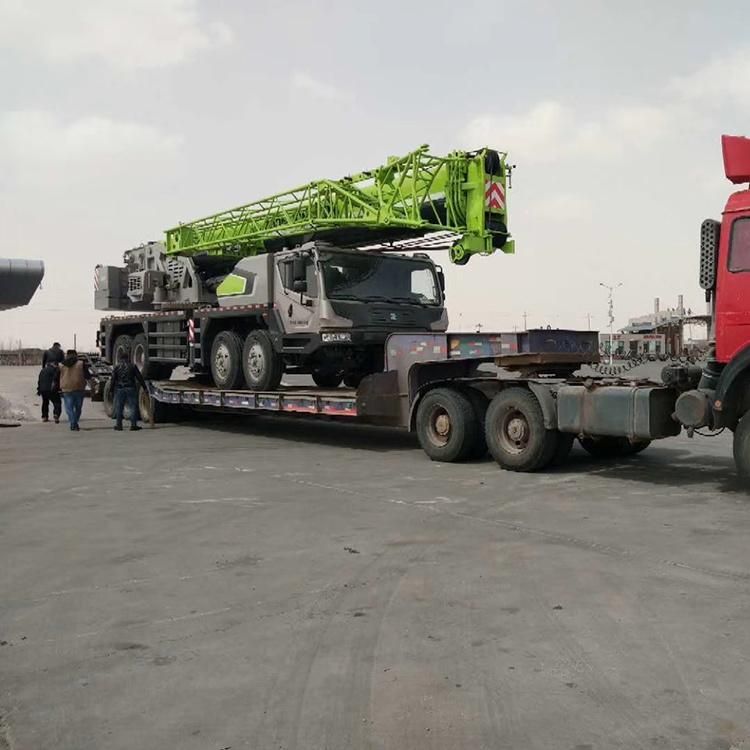 Zoomlion New 50/ 55 Ton Mobile Hydraulic Pickup Truck Crane Truck+Cranes for Sale Cheap Price Qy55V