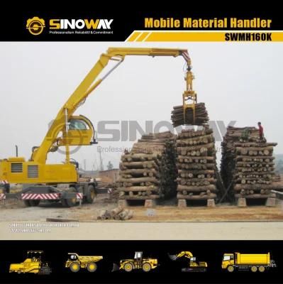 Top Brand Sinoway 16ton Material Handler with Rigid Cab Elevation