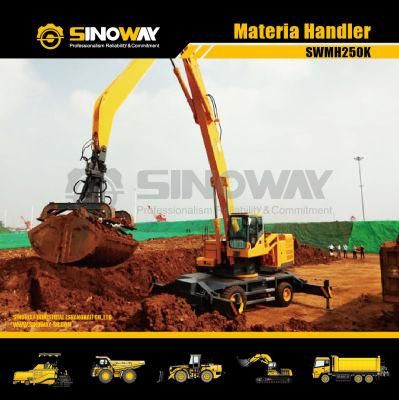 New Grapple Bucket Excavator 35 Ton Material Grabbing Excavator Price