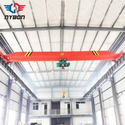 High Quality Single Girder 5 Ton Overhead Crane Price with Electric Hoist