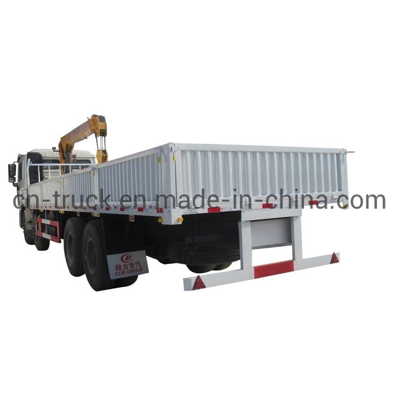 China New Factory Sales Shacman 8X4 12t 14t 16t 20t Truck Crane