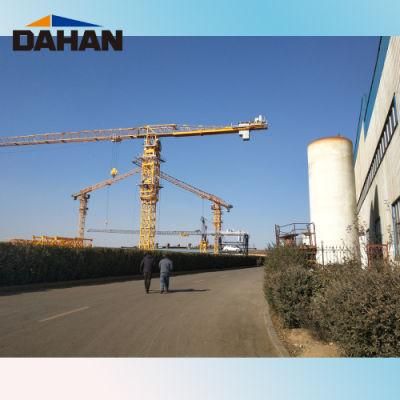 Dahan Qtz250 (7032) 12t Flat Top Tower Crane
