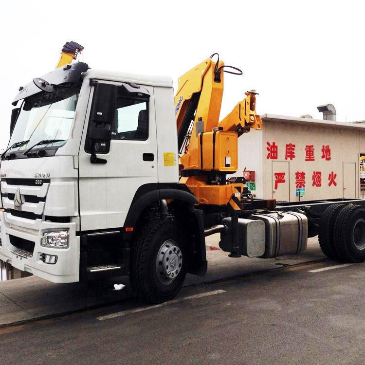 12ton Truck Mounted Crane with Folded Boom Sq12zk3q