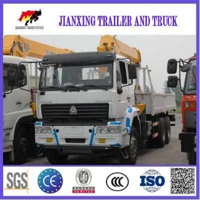 Xcmc 12-Ton Straight Boom Crane with HOWO 6X4 Chassis, High-Quality 20-Ton Truck-Mounted Crane Truck